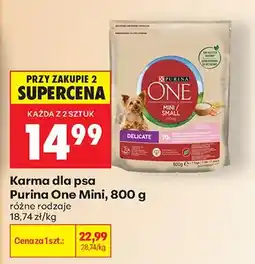 Biedronka Karma dla psa Purina One Mini Delicate oferta