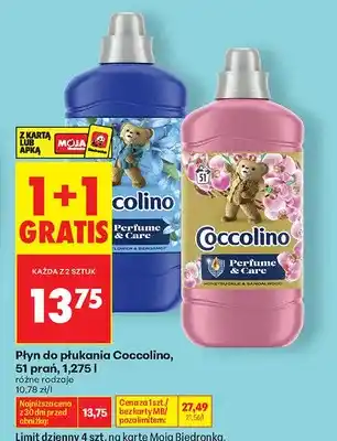 Płyn do płukania Coccolino Perfume & Care Flower & Bergamot