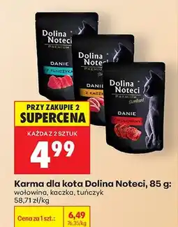 Biedronka Karma dla kota Dolina Noteci Premium z wołowiną oferta