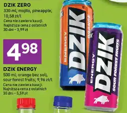 Stokrotka Napój energetyczny Dzik Zero pineapple oferta