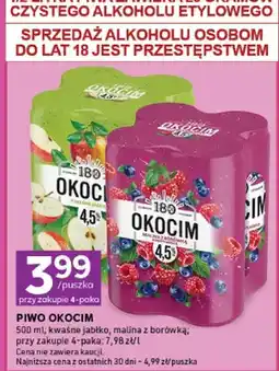 Stokrotka Piwo Okocim malina z borówką oferta