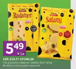 Stokrotka Ser żółty w plastrach Spomlek Radamer oferta