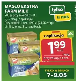 Stokrotka Masło ekstra Farm Milk oferta
