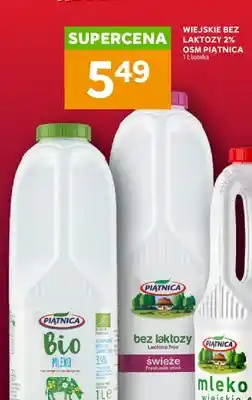 Stokrotka Mleko wiejskie bez laktozy 2% OSM Piątnica oferta