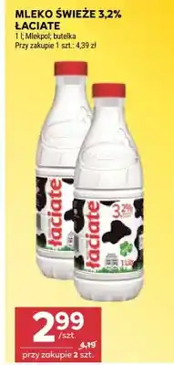 Stokrotka Mleko świeże 3,2% Łaciate oferta
