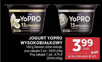 Stokrotka Jogurt YoPro wysokobiałkowy Danone oferta