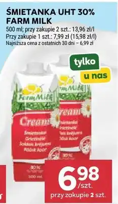 Stokrotka Śmietanka UHT 30% Farm Milk oferta