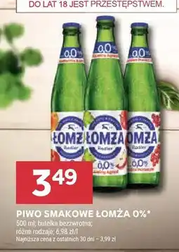 Stokrotka Piwo smakowe Łomża 0% oferta