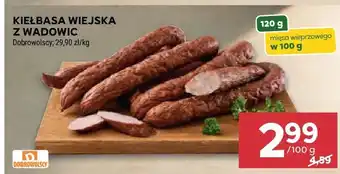 Stokrotka Kiełbasa Wiejska z Wadowic Dobrowolscy oferta