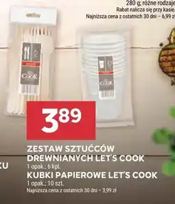 Stokrotka Kubki papierowe Let's Cook oferta