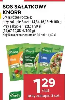 Stokrotka Sos sałatkowy Knorr oferta