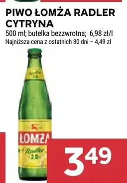 Stokrotka Piwo Łomża Radler Cytryna butelka bezzwrotna oferta