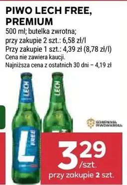 Stokrotka Piwo Lech Premium butelka zwrotna oferta