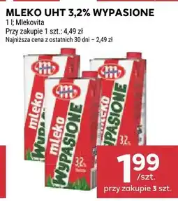 Stokrotka Mleko UHT 3,2% Wypasione Mlekovita oferta