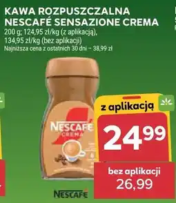 Stokrotka Kawa rozpuszczalna Nescafé Sensazione Crema oferta
