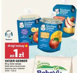 Stokrotka Deser Gerber Natural for Baby jabłko jagoda oferta