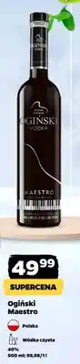 Netto Wódka czysta Ogiński Maestro oferta