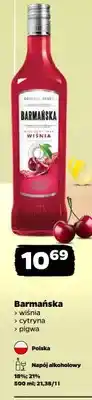 Netto Napój alkoholowy Barmańska wiśnia oferta