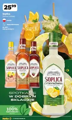 Netto Napój alkoholowy Soplica Cytrynówka oferta