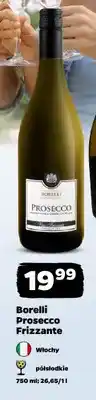Netto Wino musujące Borelli Prosecco Frizzante półsłodkie włoskie oferta