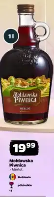 Netto Wino czerwone Mołdawska Piwnica Merlot półsłodkie oferta