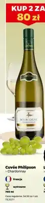 Netto Wino białe Cuvée Philipson Chardonnay wytrawne oferta