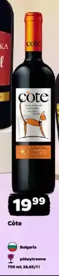 Netto Wino czerwone Côte półwytrawne oferta