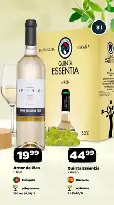 Netto Wino białe Quinta Essentia Airen wytrawne oferta