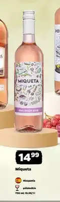 Netto Wino różowe Miqueta Semi-Sweet Rosé półsłodkie Hiszpania oferta