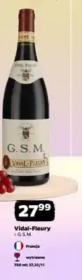 Netto Wino czerwone Vidal-Fleury G.S.M. francuskie wytrawne oferta