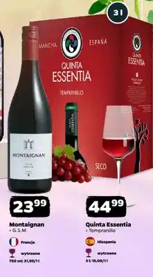 Netto Wino czerwone Quinta Essentia Tempranillo hiszpańskie wytrawne oferta