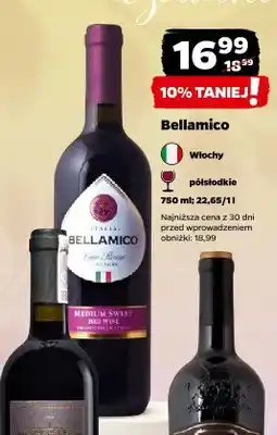 Netto Wino czerwone Bellamico Fino Rosso półsłodkie włoskie oferta