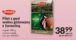 Makro Filet z gęsi wolno gotowany z żurawiną Drosed opak. 480g nr art. 907412 oferta