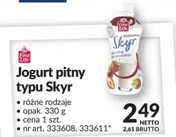 Makro Jogurt pitny typu Skyr Fine Life różne rodzaje nr art. 333608,333611 oferta