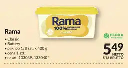 Makro Margaryna Rama Classic pak. po 1/8szt. nr art. 133039,133040 oferta
