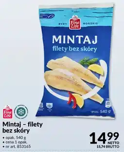 Makro Mintaj filety bez skóry Fine Life nr art. 853165 oferta