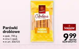 Makro Parówki drobiowe Sokołów Odrobina opak. 700g nr art. 306725 oferta