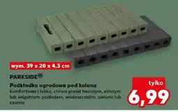 Kaufland Podkładka ogrodowa pod kolana Parkside wodoszczelna czarna 39x20x4,3cm oferta