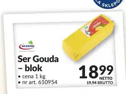 Makro Ser Gouda blok Mlekpol nr art. 610954 oferta