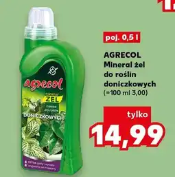 Kaufland Mineral żel do roślin doniczkowych Agrecol oferta