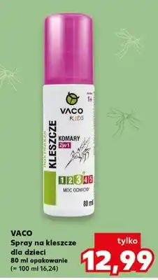 Kaufland Spray na kleszcze dla dzieci Vaco Kids oferta