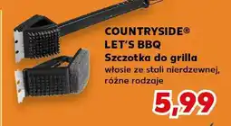 Kaufland Szczotka z gąbką do grilla Countryside Let's BBQ z zapasową gąbką oferta