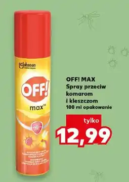 Kaufland Spray przeciw komarom i kleszczom OFF! MAX oferta