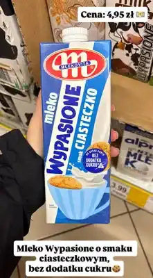 Dino Mleko Mlekovita Wypasione smak ciasteczko bez dodatku cukru oferta