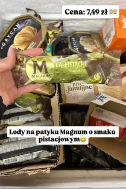 Dino Lody na patyku Magnum La-Pistache Signature pistacjowe oferta
