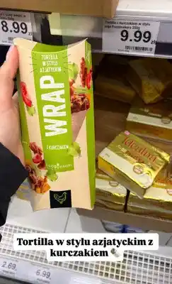 Dino Wrap tortilla w stylu azjatyckim z kurczakiem Foodmakers oferta