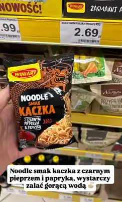 Dino Zupa nudle Winiary Noodle smak kaczka z czarnym pieprzem i papryką oferta
