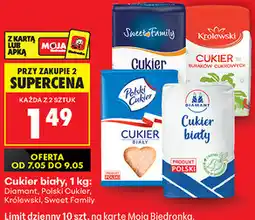 Biedronka Cukier biały oferta