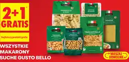 Biedronka WSZYSTKIE MAKARONY SUCHE GUSTO BELLO oferta