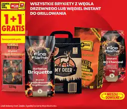 Biedronka Wszystkie brykiety z węgla drzewnego lub węgiel instant do grillowania oferta